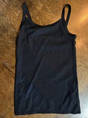 No Boundaries Black Ribbed Camisole Tank Top